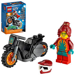 LEGO City Fire Stunt Bike 60311 Building Kit; Fun, Cool Toy for Kids (11 Pieces)