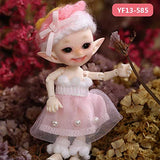 BJD Doll Clothes 1/13 Cute Suit Doll Clothes for Realpuki Soso Body Doll Accessories Fairyland Luodoll YF13-541