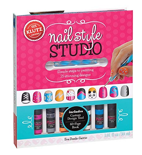 Nail Style Studio: Simple Steps to Painting 25 Stunning Designs (Klutz) by Steele-Saccio, Eva (2013) Paperback