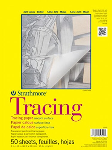 Strathmore STR-370-19 50 Sheet Tracing Pad, 19 by 24"