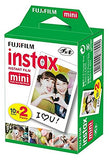 Fujifilm Instax Mini Instant Film, 2 x 10 Shoots x 2 Pack + 10 Shoots (Total 50 Shoots) + Free