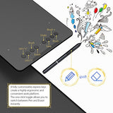XP-Pen Deco 01 Graphics Drawing Tablet Pen Tablet with Battery-free Passive Stylus and 8 shortcut