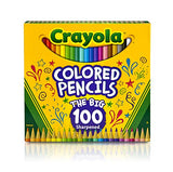 Crayola Different Colored Pencils, 100 Count, Adult Coloring