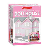 Melissa & Doug Classic Heirloom Victorian Wooden Dollhouse [White]