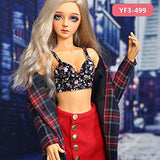 N Doll Clothes Cute Dress Beautiful Doll Clothes for Supia New Girl Body Doll AccessoriesYF3-375 YF3-377 AndYF3-378 Luodoll YF3-499 Supia New Body