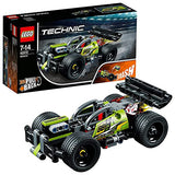 LEGO 42072 Technic Whack Racing Car Toy with Powerful Pull-Back Motor, High-Speed Action Vehicles Building Set