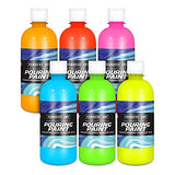 Sargent Art 26-7506 6ct. 16oz. Neon Acrylic Pouring Paint, 16 Ounce, Assorted