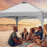 ABCCANOPY Outdoor Pop up Canopy Tent 10x10 Camping Sun Shelter-Series, Gray