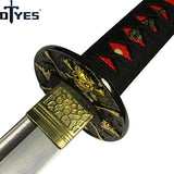 DTYES Japanese Samurai Katana Sword/Japanese Sword Customization, (1060 Carbon Steel