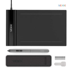 VEIKK S640 6 x 4 inch Ultra-Thin OSU Tablet Drawing Tablet with Battery-Free Pen(8192 Levels Pressure Sensitivity)