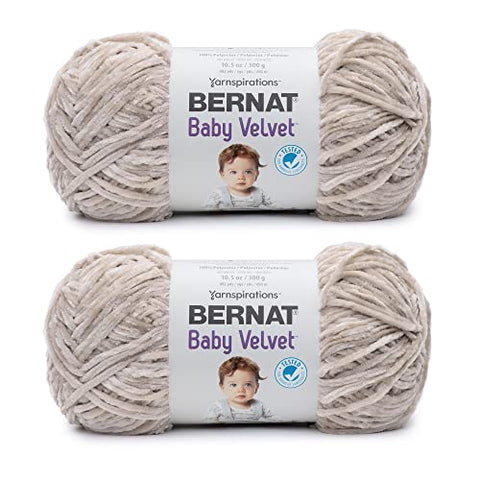 Bernat 2pk Medium Weight Polyester Velvet Baby Yarn by Bernat