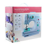 Portable Sewing Machine for Beginners, 12 Built-in Stitches Mini Embroidery Sewing Machine for Household Crafting & DIY