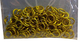 Darice BG1025 Jump Ring Aluminum Yellow 10Mm