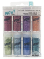 American Crafts 8-Pack WOW Extra Fine Glitter, Everyday 2