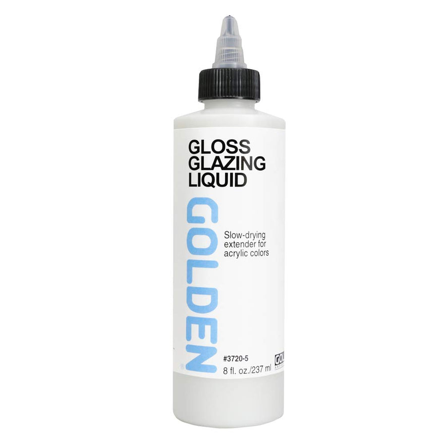 Golden Acrylic Glazing Liquid Gloss - 8 oz Bottle