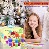 Butter Slime Kit 24 Pack, Slime Party Favors for Girls Boys Ages 5,6,7,8,9,10,11,12, Super Soft Glossy and Non Sticky Novelty Gag Toys, DIY Sludge Slime Kit for Kids Stocking Goodie Bag Stuffers.