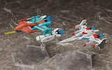 FREEing Galaxian/Galaga: Galaxian Galaxip GFX-D001a & Galaga Fighter GFX-D002f Figma Action Figure Set, Multicolor