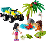 LEGO Friends Turtle Protection Vehicle 41697 Rescue Building Kit; Marine Toy Birthday Gift Grows Imaginations; for Kids Aged 6+ (90 Pieces)