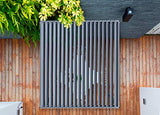 SORARA Outdoor Louvered Pergola 10' × 13' Aluminum Black Outdoor Deck Garden Patio Gazebo with Adjustable Roof
