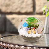 KUUQA Miniature Fairy Garden Ornaments Kit for Fairy Garden Décor
