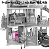 Barbie Replacement Parts for Dreamhouse Dreamhouse FHY73 - Replacement 1 Electronic Stove/Sink
