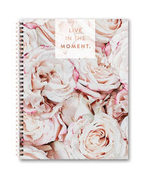 Studio Oh! Extra Large Hardcover Spiral Notebook Available in 6 Designs, A Closer Look Live in the Moment