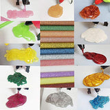 NewtonTech Mini Glitter Hot Glue Sticks, 60 PCS,12 Colors,0.28"X3.9" for DIY Art Craft, Wood Glass Card Fabric Plastic School DIY Sealing Projects