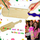Wooden Paddle for Fraternity Sorority Paddles Solid Pine Unfinished Wood Greek Paddle 22inch 1PC-Lolifun