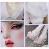 MEESock Elegant BJD Doll 1/3 SD Doll 24 inch Ball Jointed Dolls Movable Joints SD Doll with Dress Wig and Shoes DIY Toy You can Change The Shape at Will
