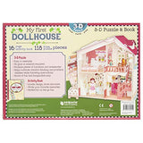 Cozy Cottage - My First Dollhouse 3-D Puzzle & Activity Book