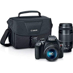 Canon EOS Rebel T6 Digital SLR Camera Kit with EF-S 18-55mm and EF 75-300mm Zoom Lenses (Black) 2