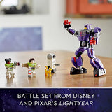 LEGO Disney Pixar Lightyear Zurg Battle 76831 Building Toy Set (261 Pieces)