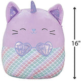 Squishmallow Official Kellytoy Plush 16" Anya The Caticorn Mermaid- Ultrasoft Stuffed Animal Plush Toy (Amazon Exclusive)