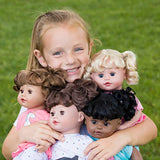 Adora My Cuddle & Coo Baby “Cuppy Cake” - Touch Activated Doll with 5 Sounds: She Cries, Coos, Giggles, Kisses Back & Says Momma