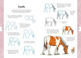 10 Step Drawing: Horses & Ponies: Draw over 50 horses and ponies in 10 easy steps