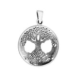 AeraVida Amazing Rare Celtic Tree of Life .925 Sterling Silver Pendant