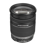 Canon EF-S 18-200mm f/3.5-5.6 IS Standard Zoom Lens for Canon DSLR Cameras (Renewed)