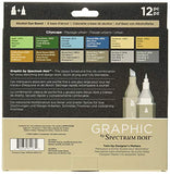 Spectrum Noir SPECNGR12CIT SPECN-GR12-CIT Cityscape Graphic Alcohol Marker Set