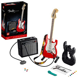 LEGO Ideas Fender Stratocaster 21329 Building Kit Idea for Guitar Players and Music Lovers (1,079 Pieces)