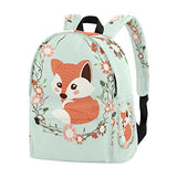 Hengpai Cute Fox School Backpacks Rucksack Animals Student Book Bags Travel Girls