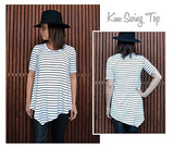 Style Arc Sewing Pattern - Kim Swing Top (Sizes 04-16) - Click for Other Sizes Available