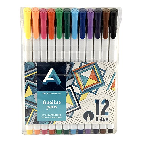 Art Alternatives Fine Liner Pen Set/12