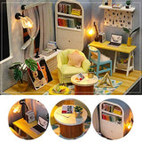 WYD DIY Cabin Model Toy Doll House Furniture Kit 3D Creative Puzzle Craft Gift