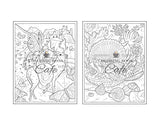 Fairy Life Coloring Book: An Adult Coloring Book Featuring Beautiful Fairies, Magical Fantasy Scenes and Relaxing Animal and Nature Patterns