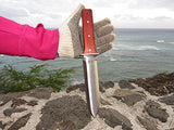 Oakridge Garden Hori Hori Knife Tools | Japanese Style Stainless Steel Gardening Knife with Handguard | Serrated Edge and Whetstone A Perfect Hand Weeding Tool