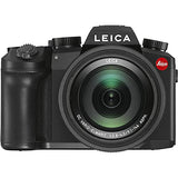 Leica V - Lux 5 Digital Camera (19121) + 64GB Extreme Pro Card + Card Reader + Case + Cleaning Set + Memory Wallet - Starter Bundle