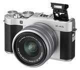 Fujifilm X-A5 Mirrorless Digital Camera w/XC15-45mmF3.5-5.6 OIS PZ Lens - Silver