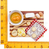 Odoria 1:12 Miniature Food Baking Scence Bread Making Set Dollhouse Kitchen Accessories