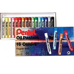 pentel oil pastels (16 colours)