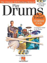 Play Drums Today! - Starter Pack: Includes Levels 1 & 2 Book/CDs and a DVD